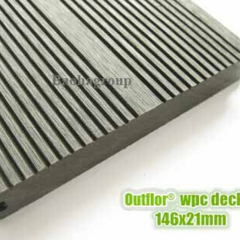 Sàn gỗ nhựa WPC ngoài trời tấm đặc OBM140S20A